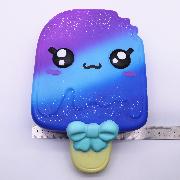 PU big ice cream blue